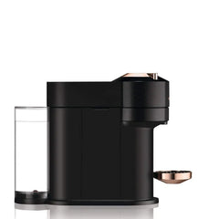 Nespresso Vertuo Next Premium Coffee and Espresso Maker by DeLonghi, Black Rose Gold with Aeroccino Milk Frother