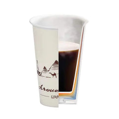The Globetrotter Double Wall Ceramic Mug, 10oz.