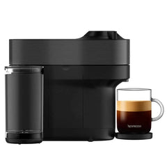 Nespresso Vertuo Pop+ Coffee and Espresso Machine with Aeroccino by De'Longhi, Liquorice Black