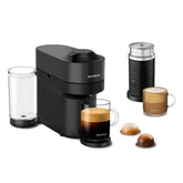 Nespresso Vertuo Pop+ Coffee and Espresso Machine with Aeroccino by De'Longhi, Liquorice Black