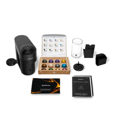 Nespresso Vertuo Pop+ Coffee and Espresso Machine with Aeroccino by De'Longhi, Liquorice Black