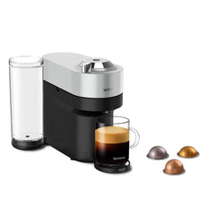 Nespresso Vertuo Pop+ Deluxe by De'Longhi, Silver