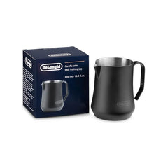 Matte Black Stainless Steel Milk Frothing Jug, 17oz/500ml.
