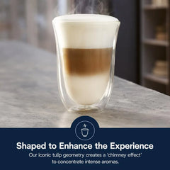 11oz Latte Double Wall Thermal Glasses - Set of 2