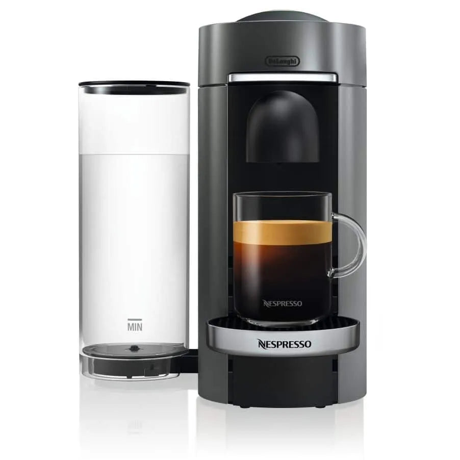 Nespresso VertuoPlus Deluxe, Titanium