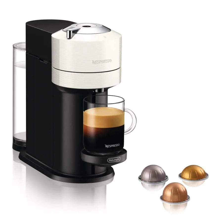 Nespresso Vertuo Next Coffee and Espresso Maker by DeLonghi, White
