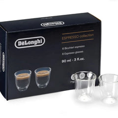 Espresso Collection, Set of 6, 3oz Double Wall Thermal Glasses