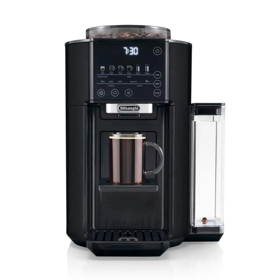 De'Longhi TrueBrew Automatic Coffee Machine - Black Matte