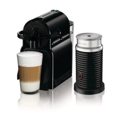 Nespresso Inissia Espresso Machine by De'Longhi with Aeroccino, Black