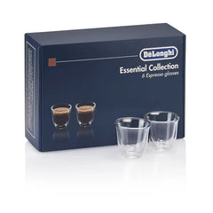 Espresso Collection, Set of 6, 3oz Double Wall Thermal Glasses